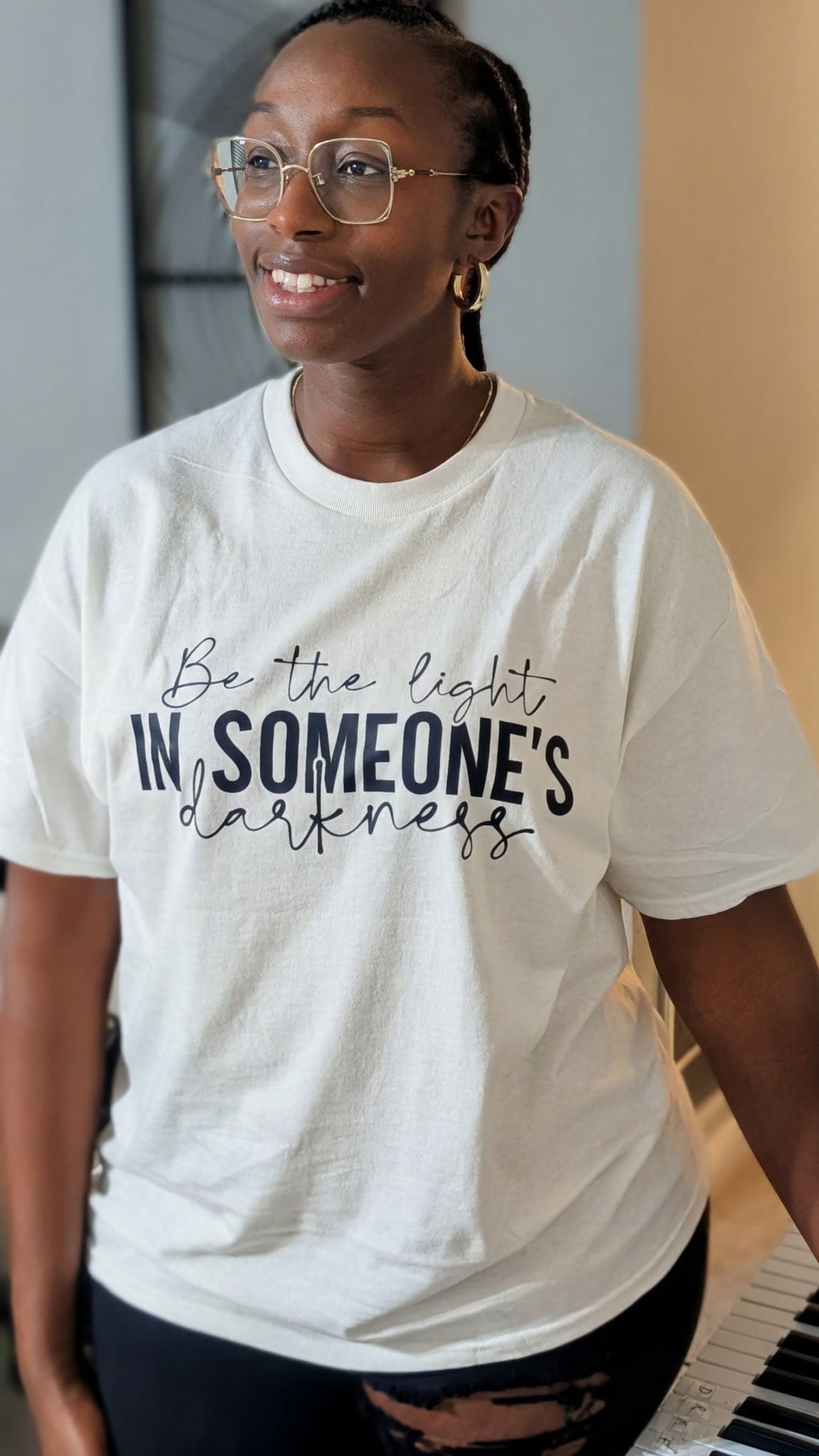 Be the Light & Born to Impact Tee