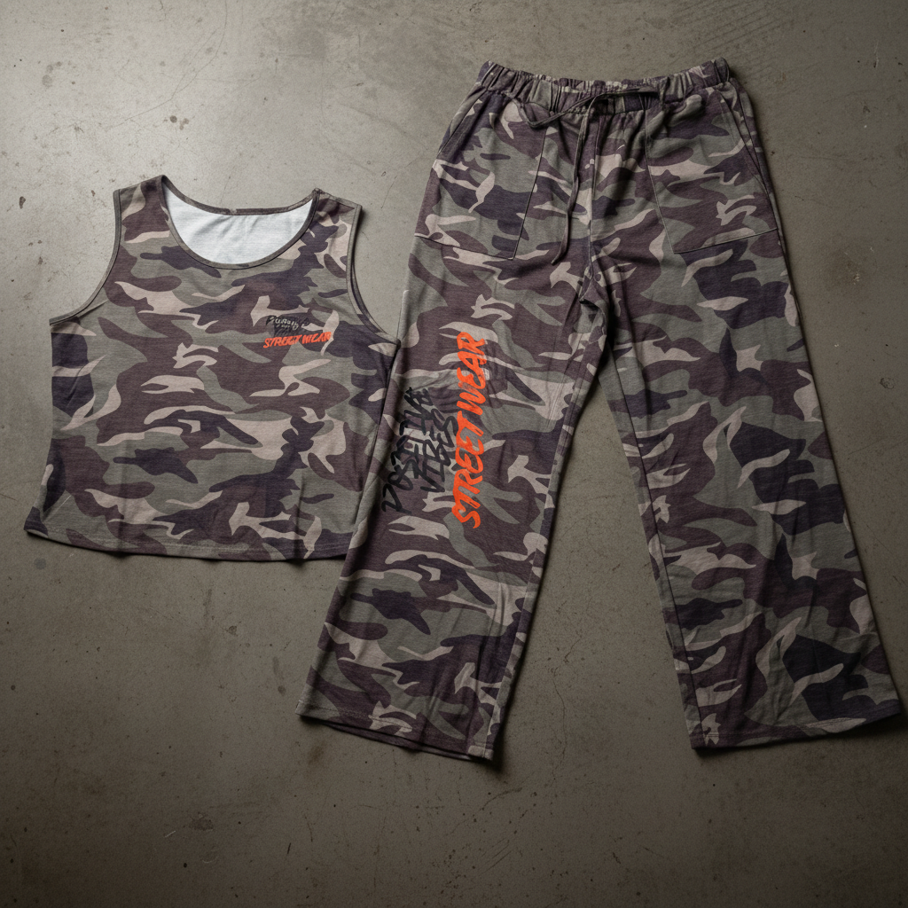 Camo Matching Set - Urban Background