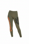 Positive Vibes Leggings on Ghost Mannequin