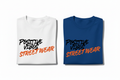Positive Vibes Street Wear — Folded Sweatshirt Mockup