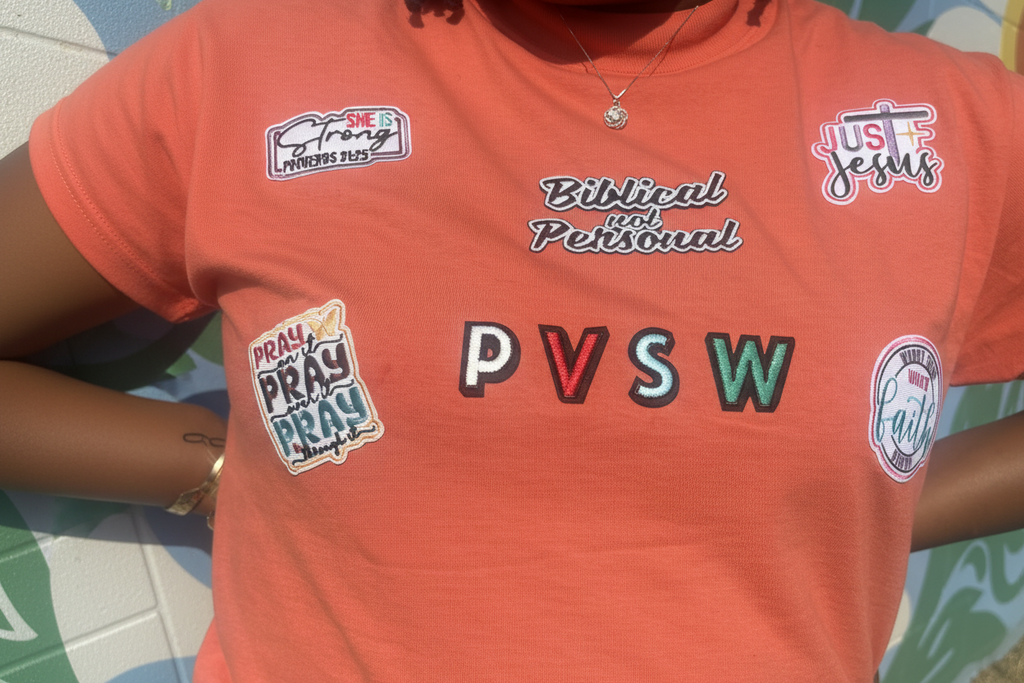 PVSW Biblical Not Personal Patch Tee